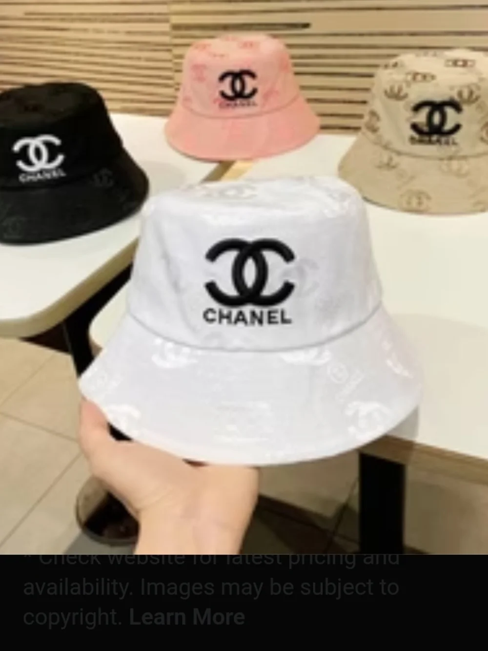 Reversible FashionBucket Hat - Solid Blackand Lovely Tan Made In Vietnam 🆕✨🩷